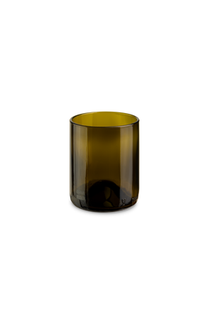 Iwas glas olijfgroen, 25cl/8.5oz ø 7,4 x h9 cm