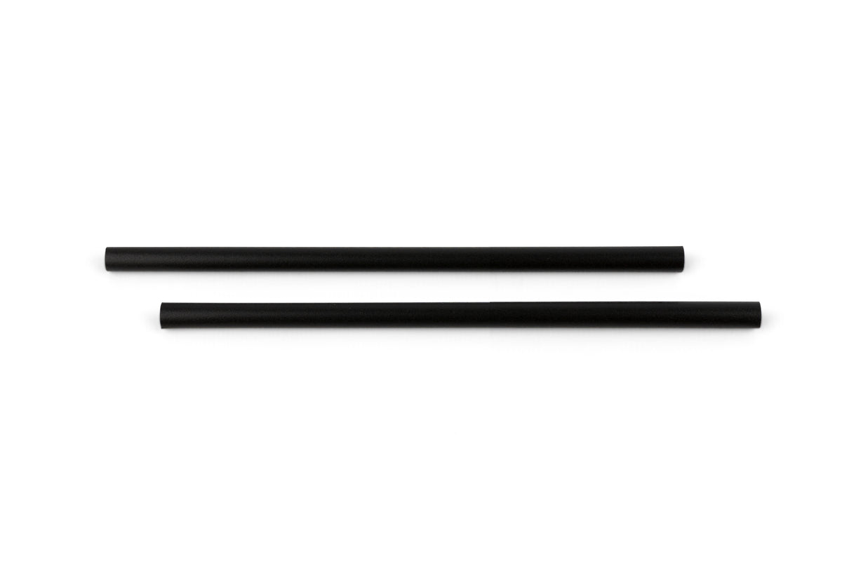 Fibratech drinkrietje zwart ø 8 mm / 20cm