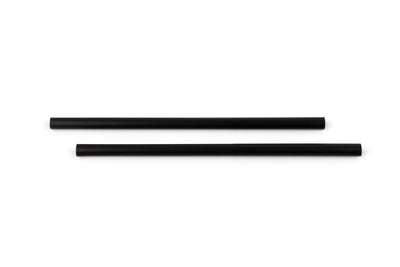 Fibratech drinkrietje zwart ø 8 mm / 20cm