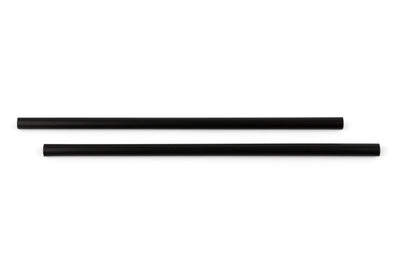Fibratech drinkrietje zwart ø 8 mm / 24cm