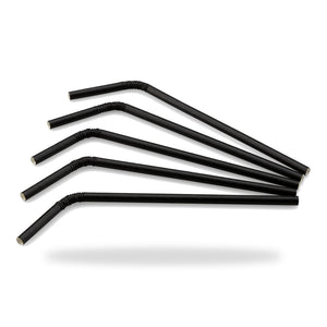Biegerohr Papier schwarz ø 6 mm / 21cm