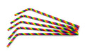 Buigrietje papier Rainbow ø 6 mm / 24cm
