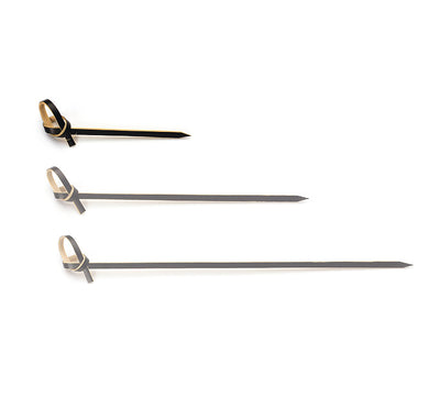Knotenpicker Bambus schwarz 60 mm
