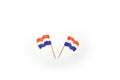 Vlagprikker Nederland wapperend 65 mm