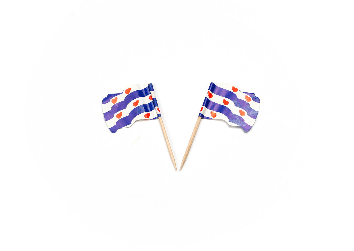 Vlagprikker Friesland wapperend 65 mm
