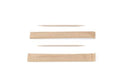 Tandenstoker hout 2 punts, per stuk verpakt 65 mm