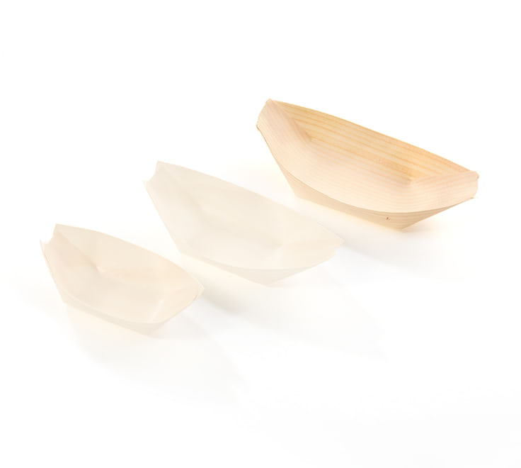 Bootje hout 115 x 70 mm