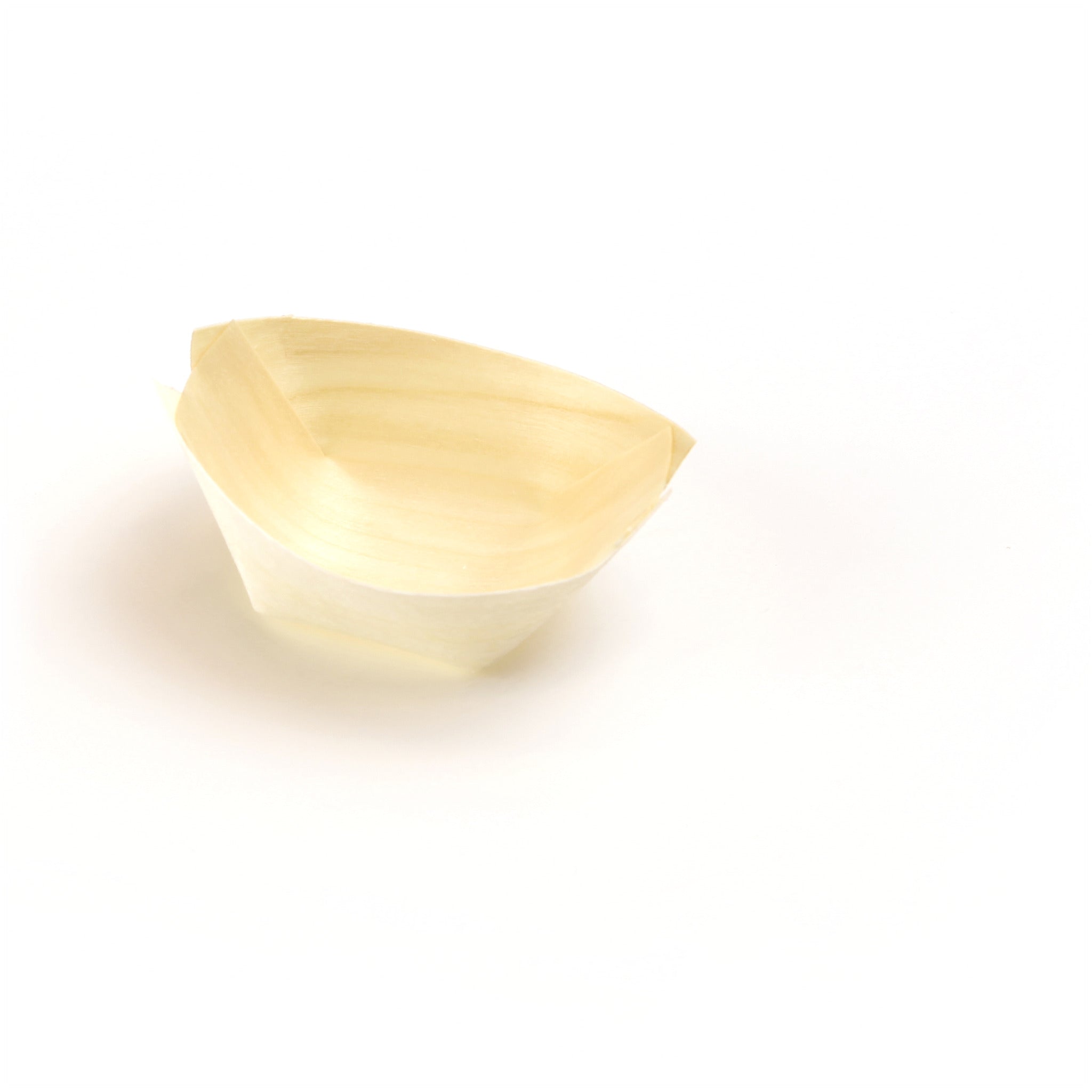 Houten serveerbootje voor fingerfood