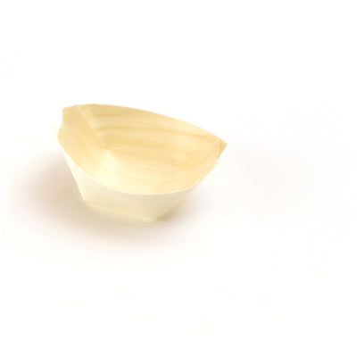 Houten serveerbootje voor fingerfood