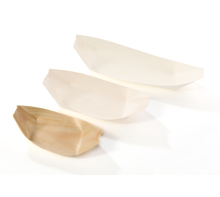 Bootje hout 140 x 77 mm
