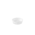 Bakje papier rond laag wit 1.0oz / 30ml ø 60 x h15mm