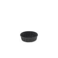 Bakje papier rond laag zwart 1.0oz / 30ml ø 60 x h15mm