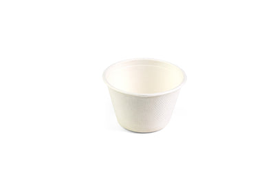 Senza suikerriet bakje rond 4oz / 12cl ø 75 x h45mm