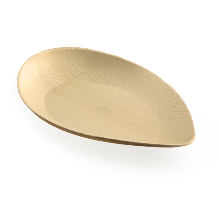 Palm bord "oval point" 260 x 165 x ± h35/18 mm