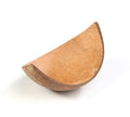 Coconut bootje circa 100 x 65 x h15/50 mm
