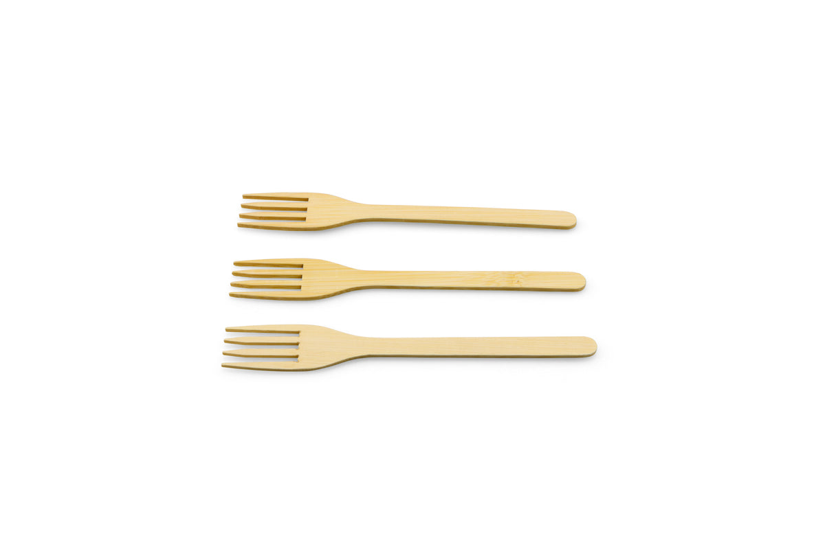 Vork bamboe plat 140 mm