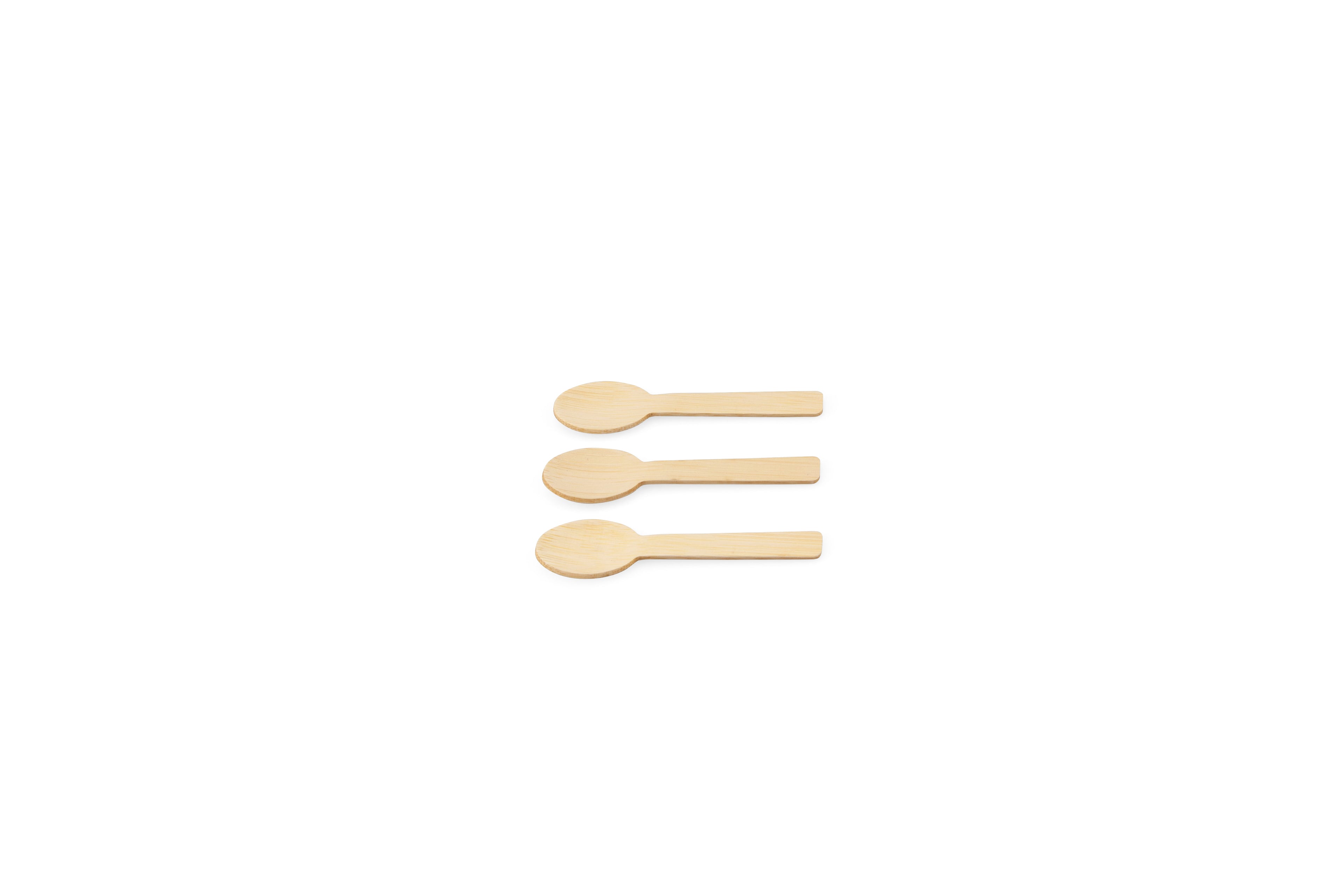 Lepel bamboe 100 mm