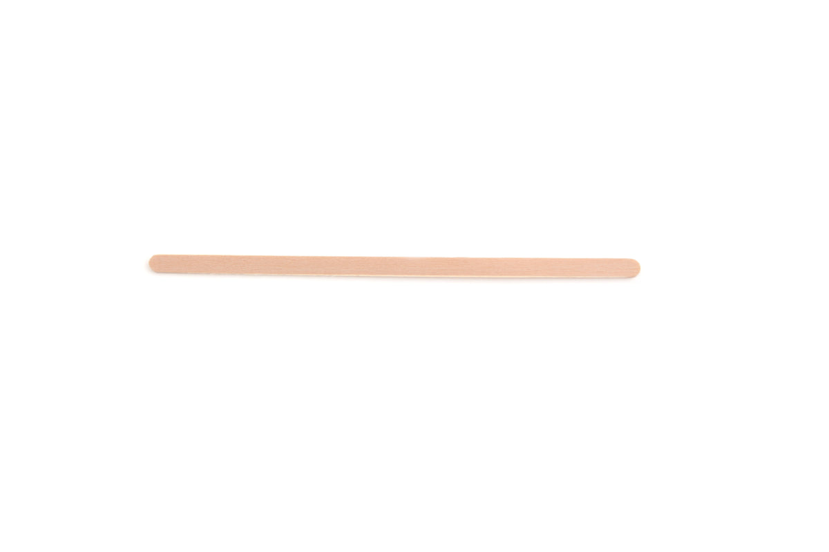 Roerstaafje hout 140 x 5 x 1,2 mm