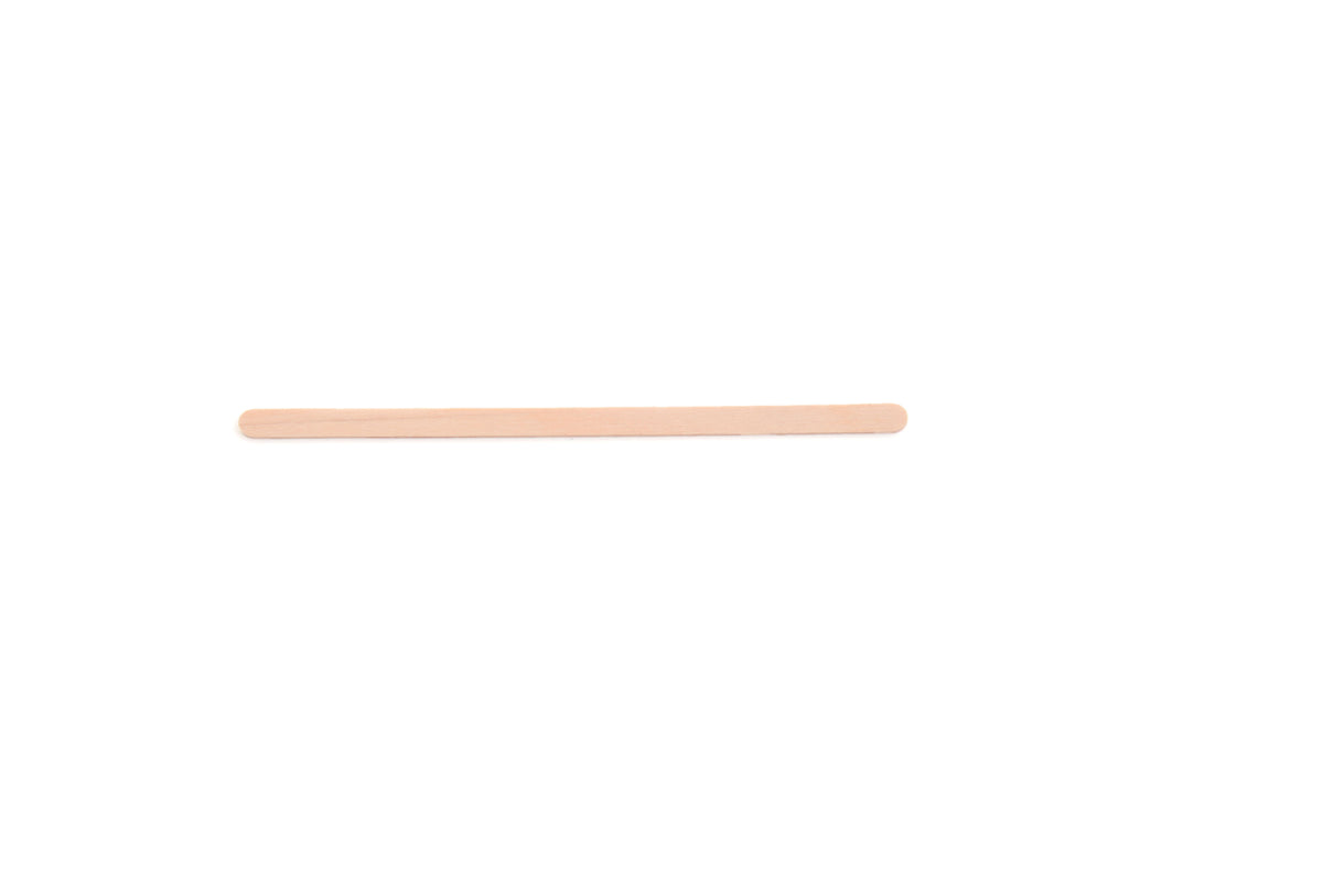 Roerstaafje hout 110 x 5 x 1 mm