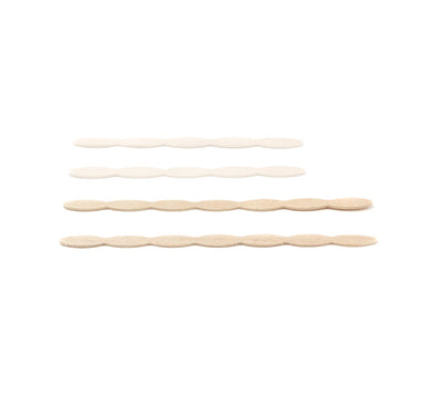 Roerstaafje hout "wave" 140 x 7 x 1,3 mm