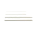 Roerstaafje papier wit 140 x 6 mm