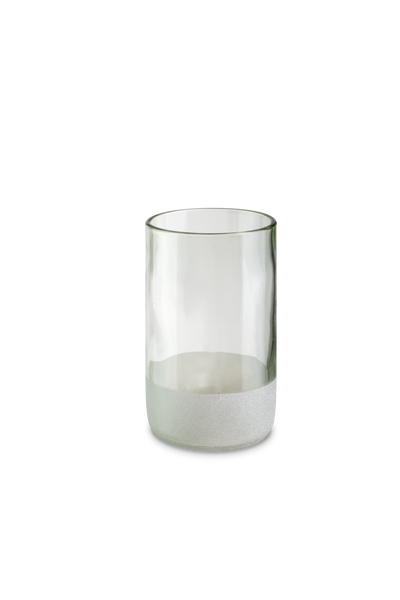 Iwas glas helder frosted, 35,5cl/12oz ø 7,4 x h12 cm
