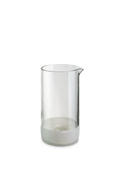 Iwas karaf helder frosted, 45cl/15.2oz ø 7,4 x h14 cm