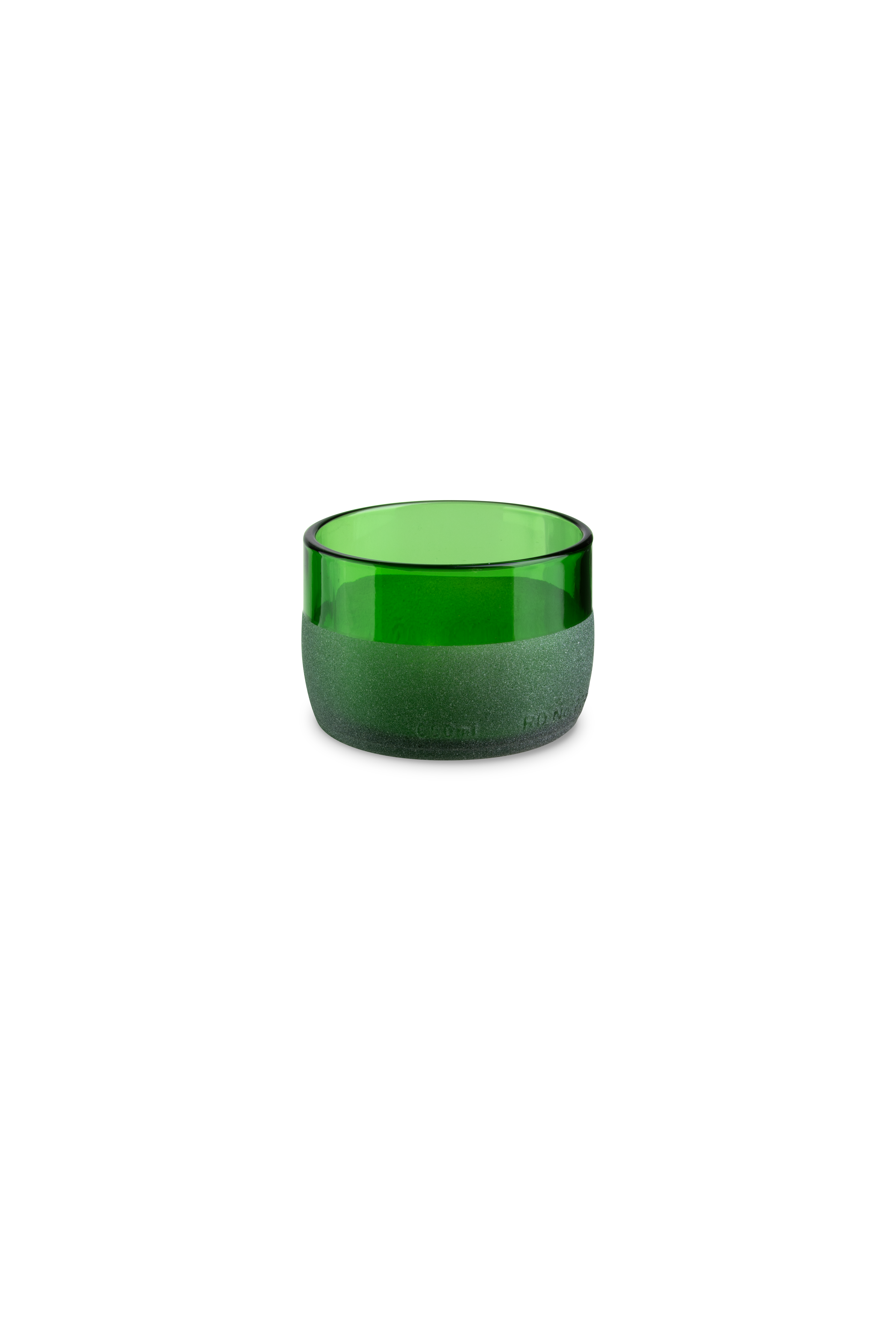 Iwas glas groen frosted, 12cl/4oz ø 7,4 x h5,1 cm