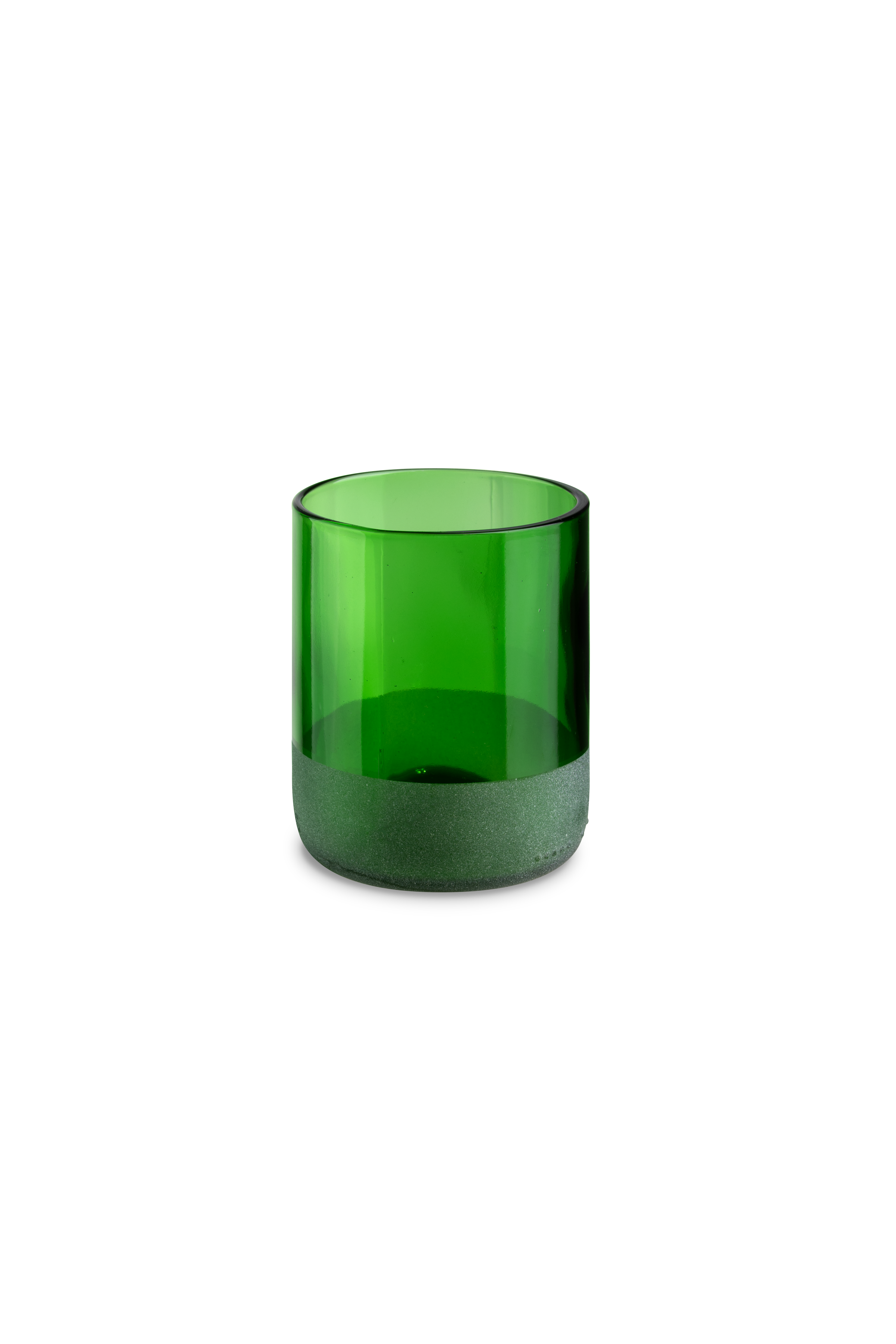 Iwas glas groen frosted, 25cl/8.5oz ø 7,4 x h9 cm