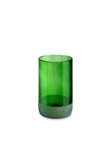 Iwas glas groen frosted, 35,5cl/12oz ø 7,4 x h12 cm