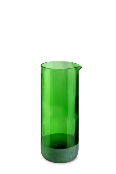 Iwas karaf groen frosted, 60cl/20.3oz ø 7,4 x h18 cm