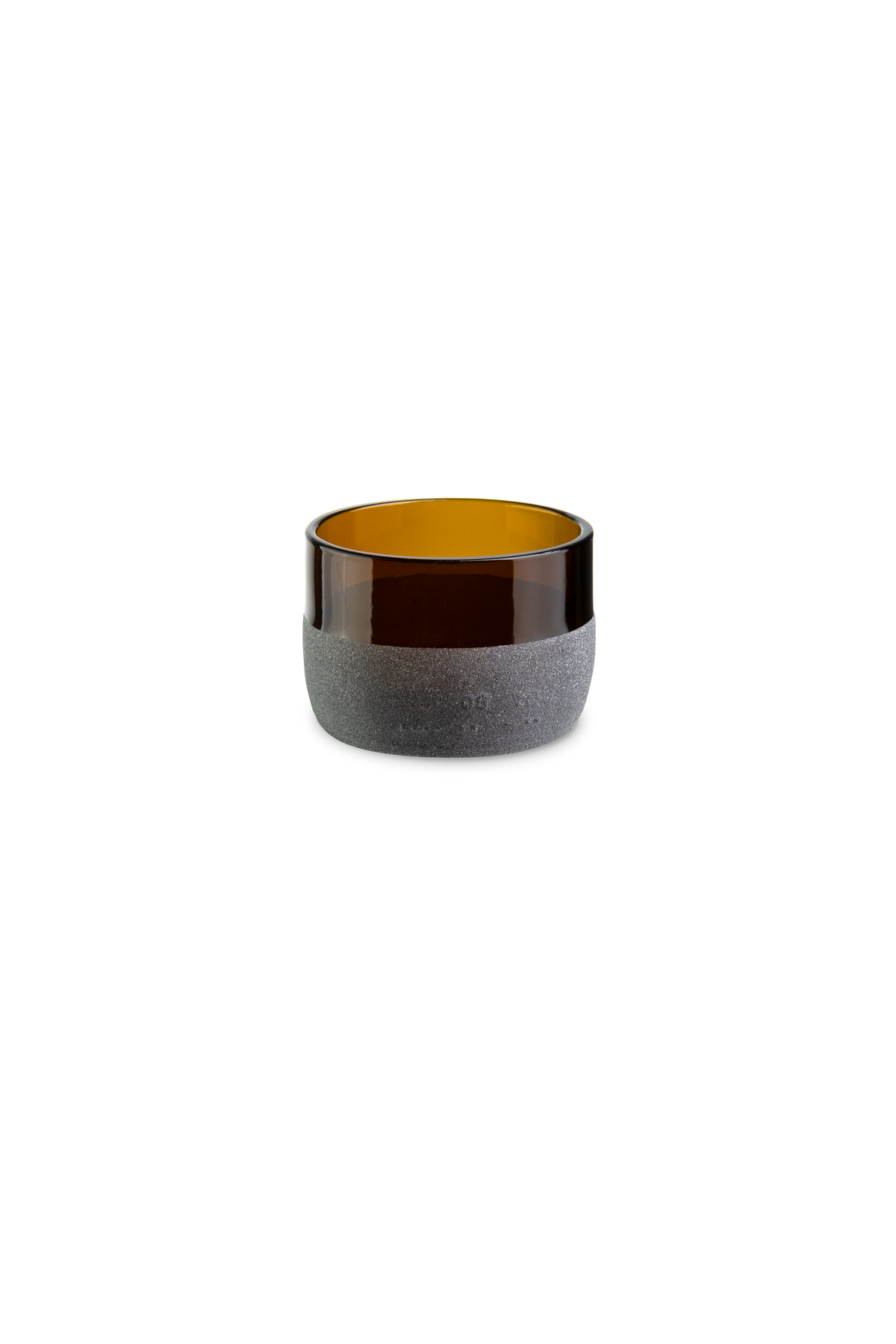 Iwas glas brons frosted, 12cl/4oz ø 7,4 x h5,1 cm