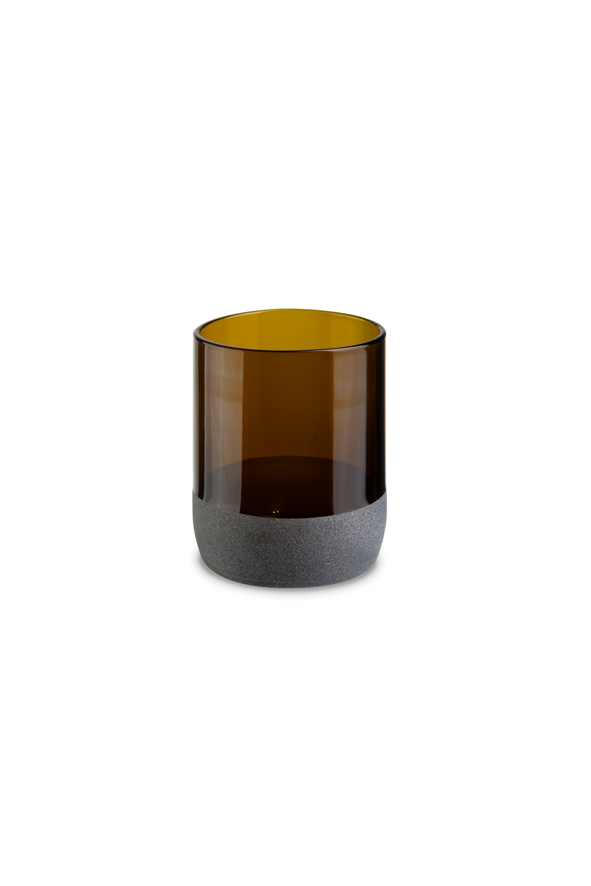 Iwas glas brons frosted, 25cl/8.5oz ø 7,4 x h9 cm