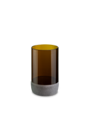 Iwas glas brons frosted, 35,5cl/12oz ø 7,4 x h12 cm