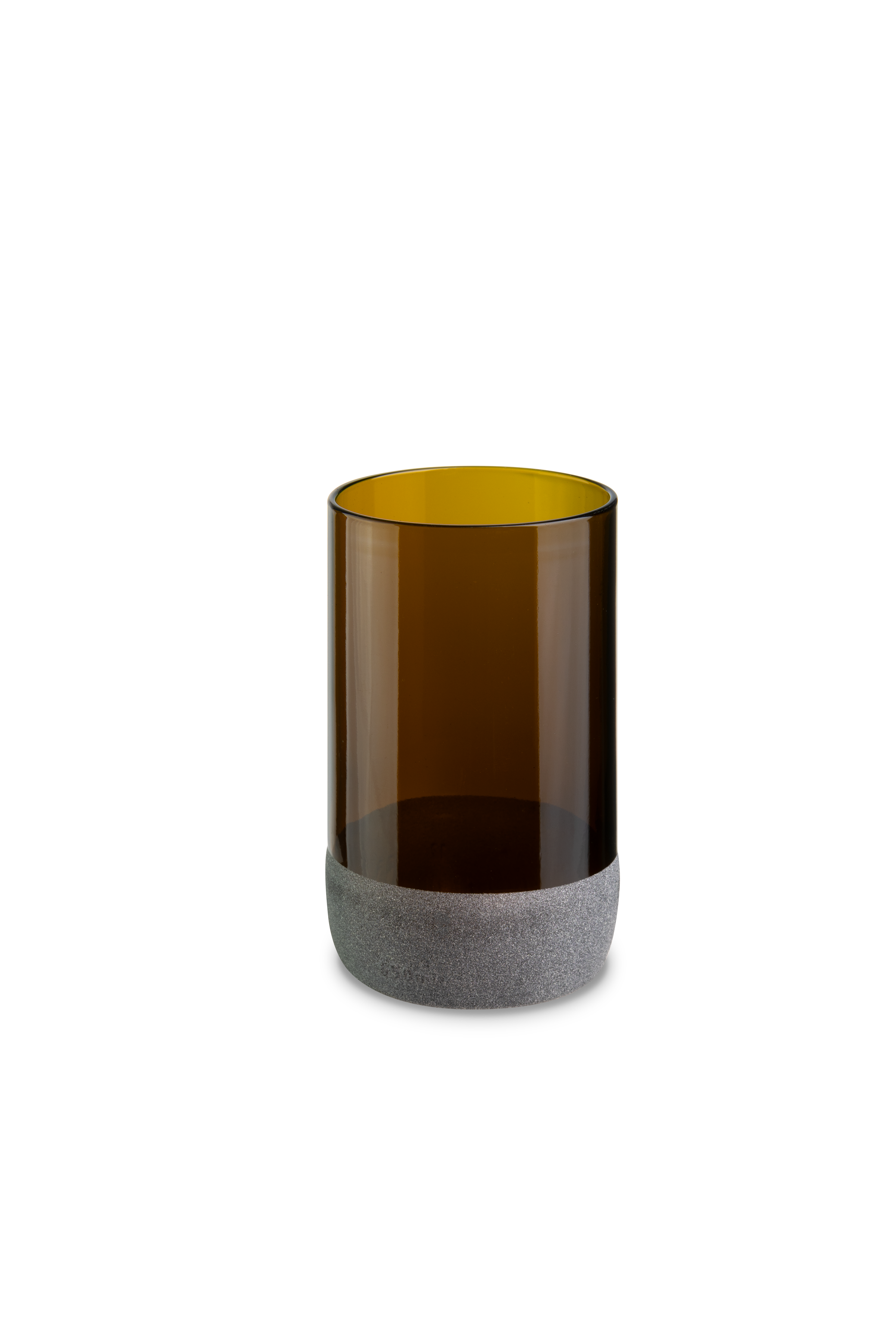 Iwas glas brons frosted, 35,5cl/12oz ø 7,4 x h12 cm