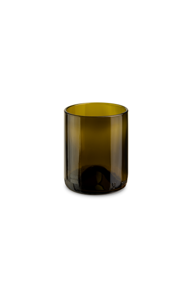 Iwas glas olijfgroen, 25cl/8.5oz ø 7,4 x h9 cm
