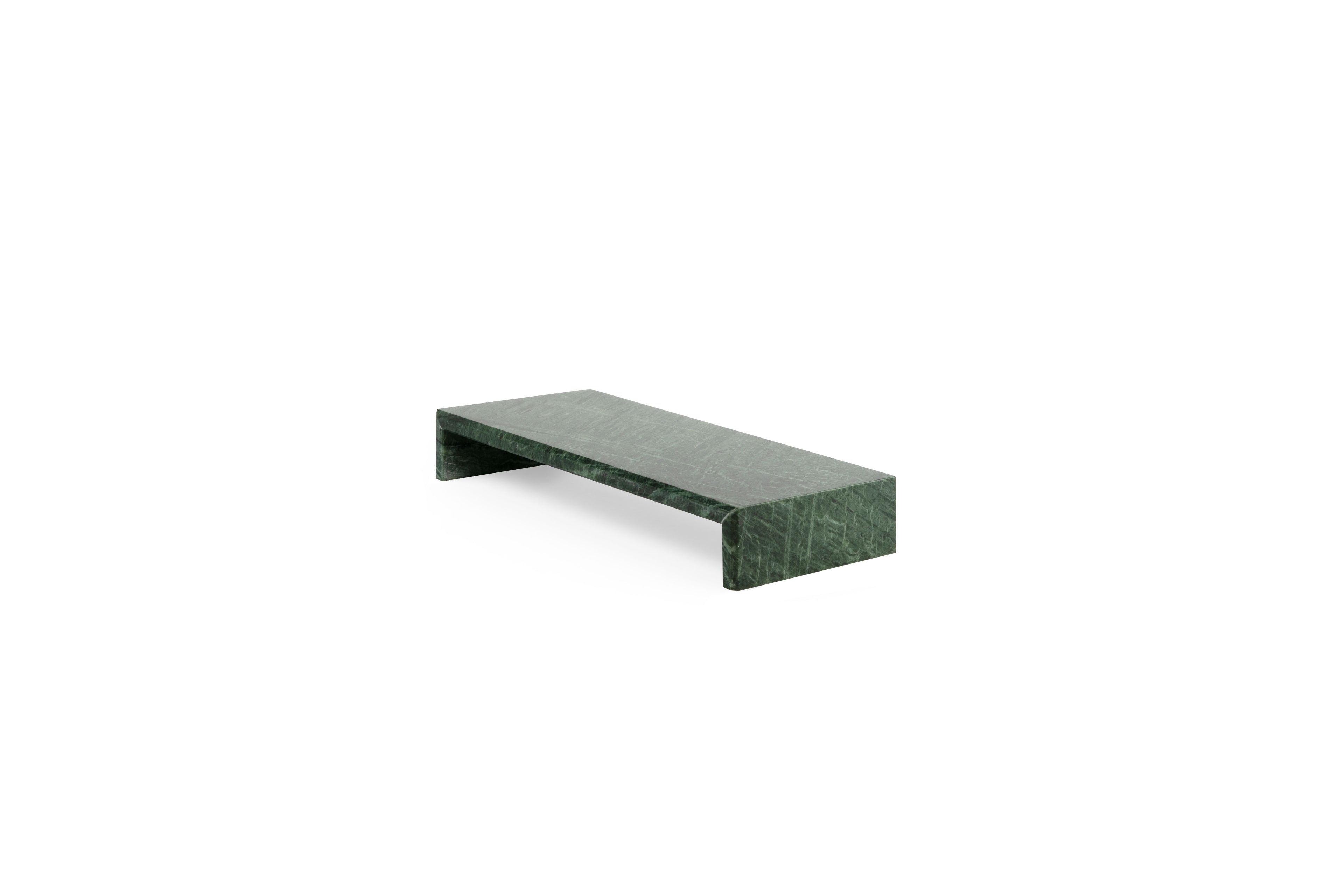 Serveerplateau marmer groen 25 x 12 x h4 cm