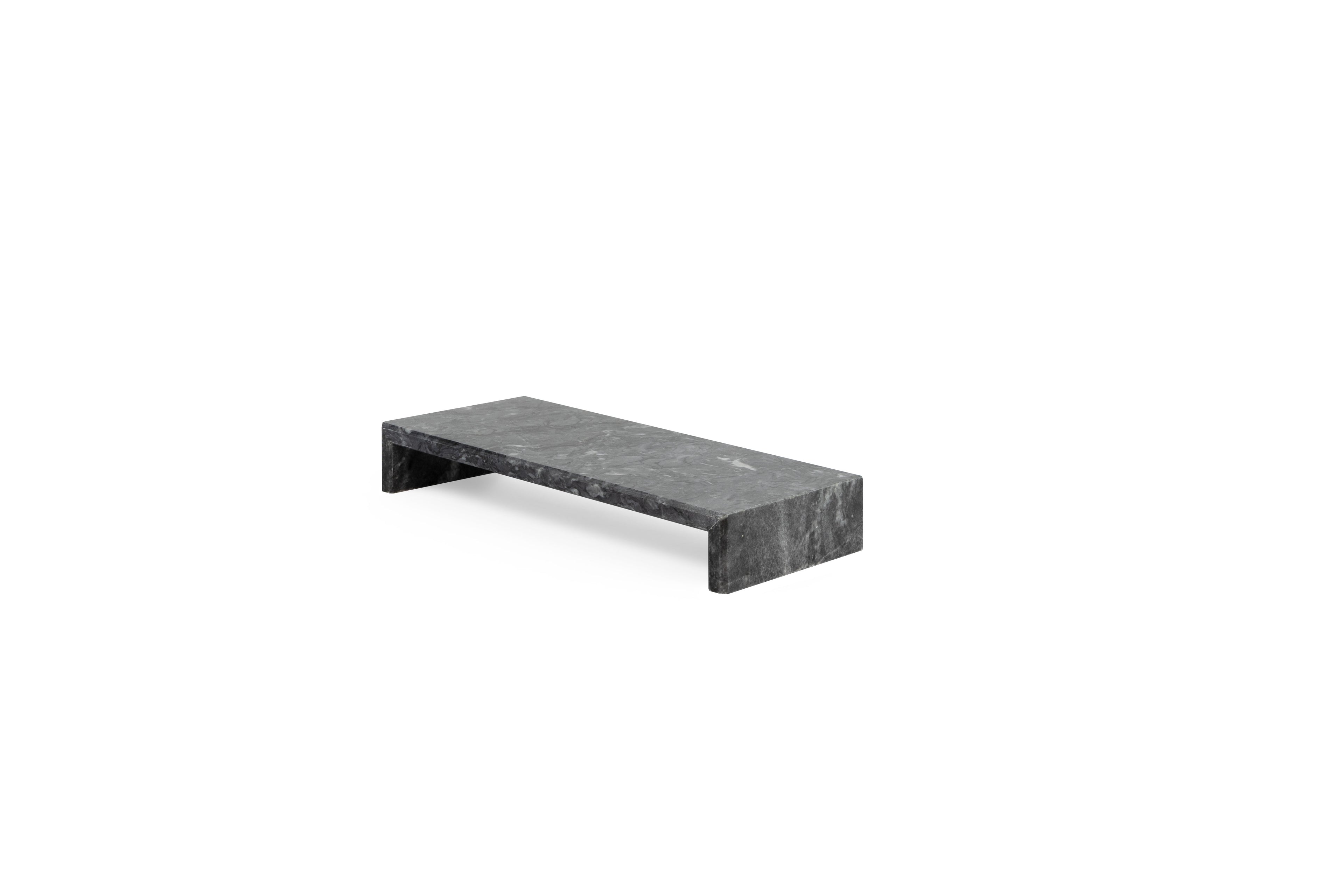 Serveerplateau marmer zwart 25 x 12 x h4 cm