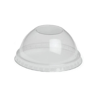 PET Deksel Dome ø78mm – zonder opening