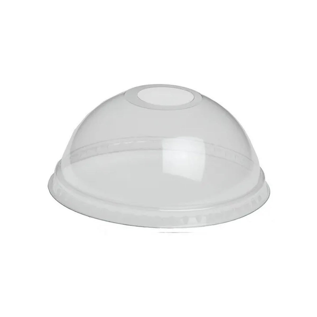 PET Deksel Dome ø93mm – met drinkopening