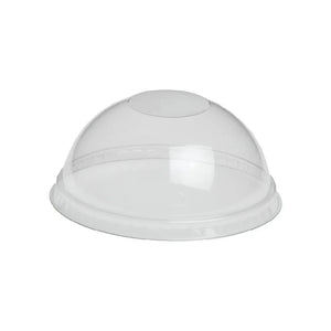 PET Deksel Dome ø93mm – zonder opening