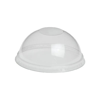 PET Deksel Dome ø93mm – zonder opening