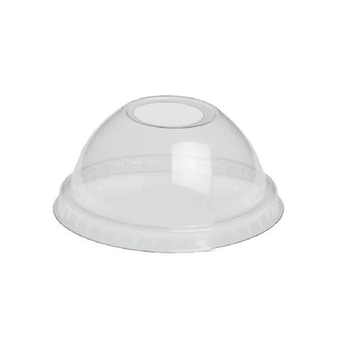 rPET Deksel Dome ø78mm – met drinkopening
