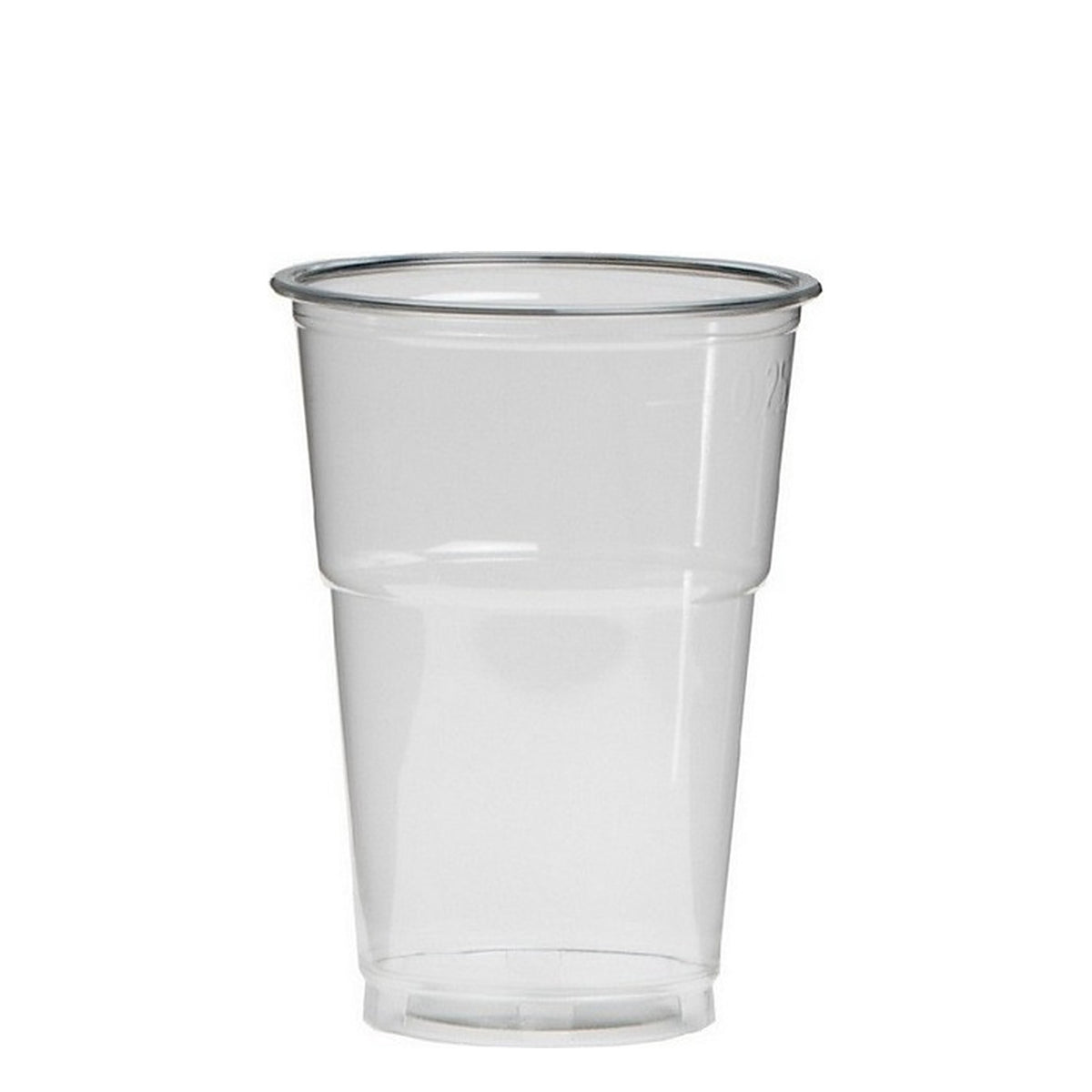Onbedrukte Bierbeker PET Pulsar Tulip 250cc