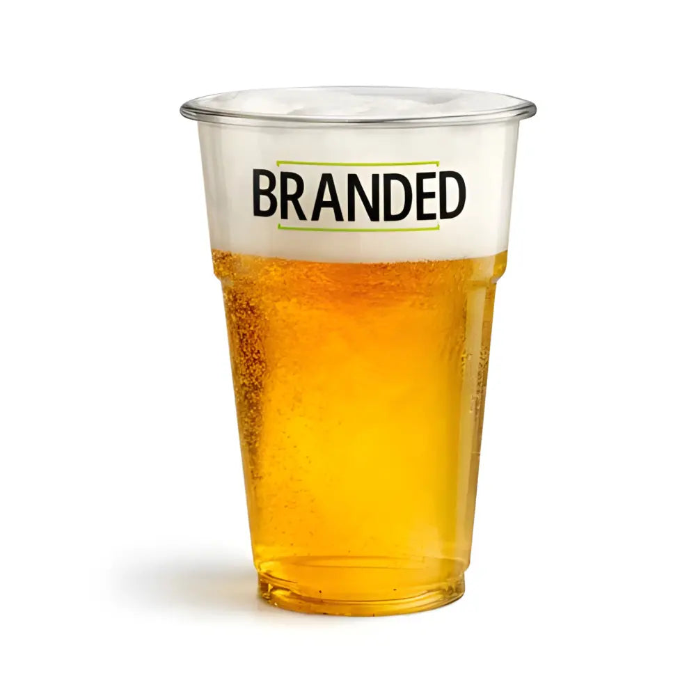 Bedrukte Bierbeker PET Petty 200cc